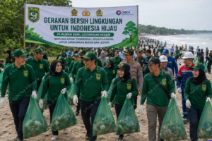 Gerakan Bersih Lingkungan untuk Indonesia Hijau