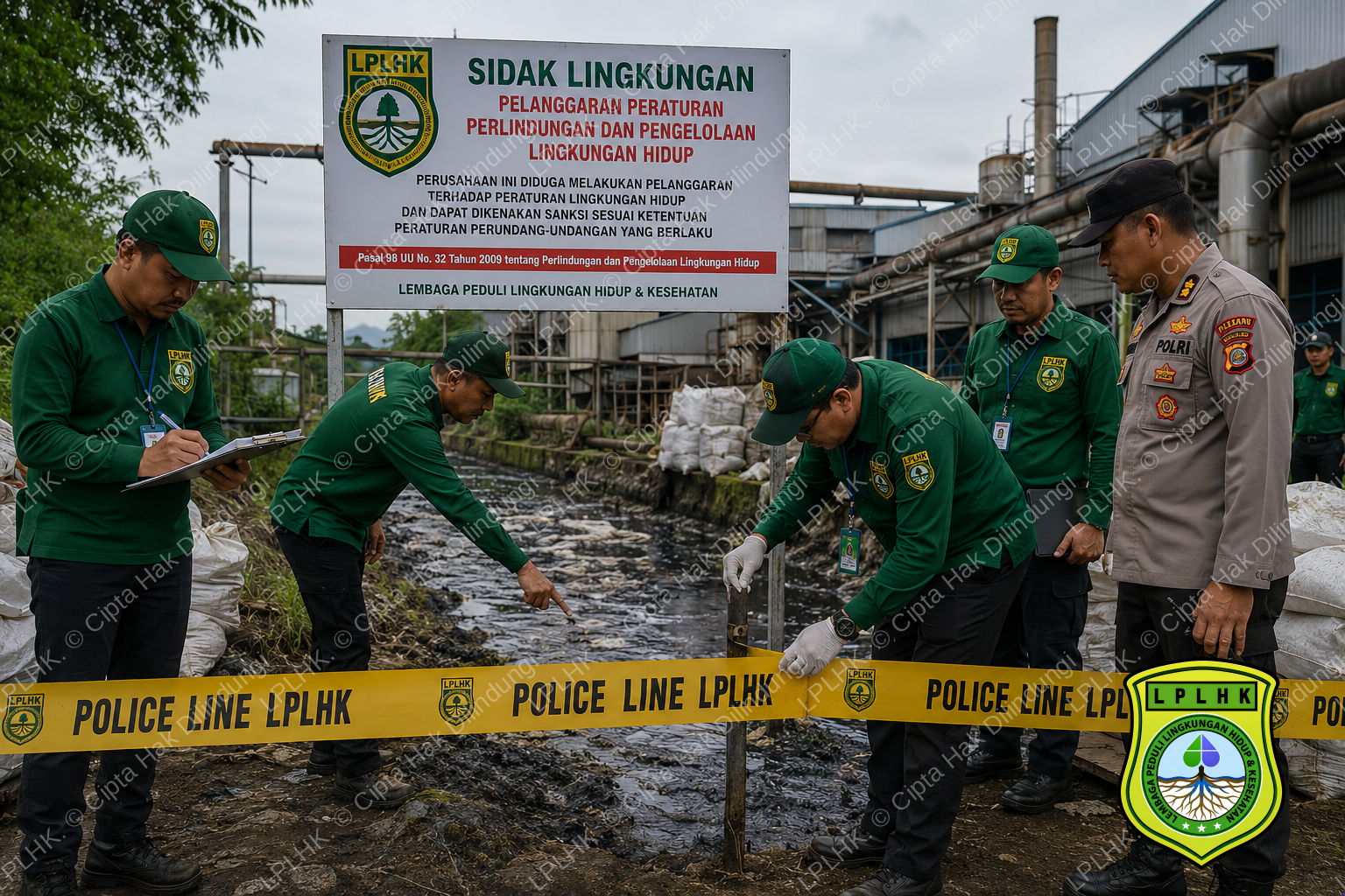 Sidak Pencemaran Lingkungan