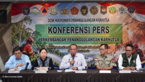 KLH/BPLH dan Kemenkes Integrasikan Data Kualitas Udara ke SatuSehat untuk Lindungi Warga dari Karhutla